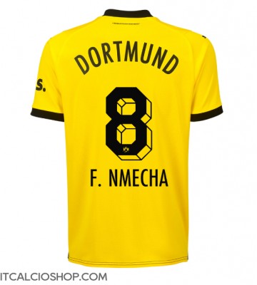 Borussia Dortmund Felix Nmecha #8 Prima Maglia 2023-24 Manica Corta